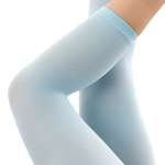 Dream Blue Amelie, Lyseblå 3/4 Leggings - 96120 fra Festival Strømper