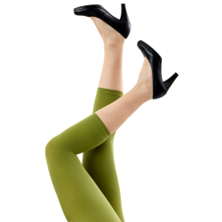 Split Pea Amelie, Grønne 3/4 Leggings - 96120 fra Festival Strømper