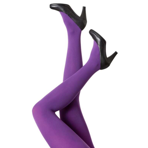 Amelie Purple Strømpebukser 40 denier fra Festival Strømper