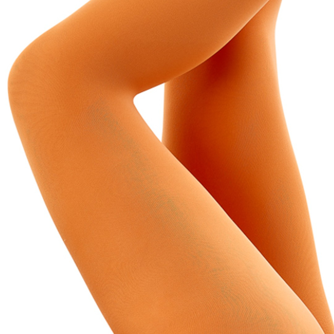 Amelie Tomato, orange Strømpebukser i 40 denier fra Festival Strømper