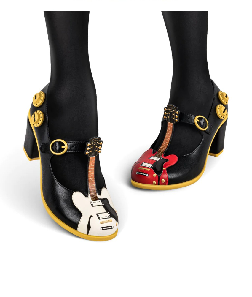 Classic Rock Midi Heels sko fra Hot Chocolate Design