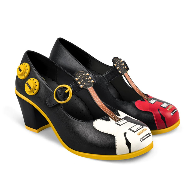 Billede af Classic Rock Midi Heels sko