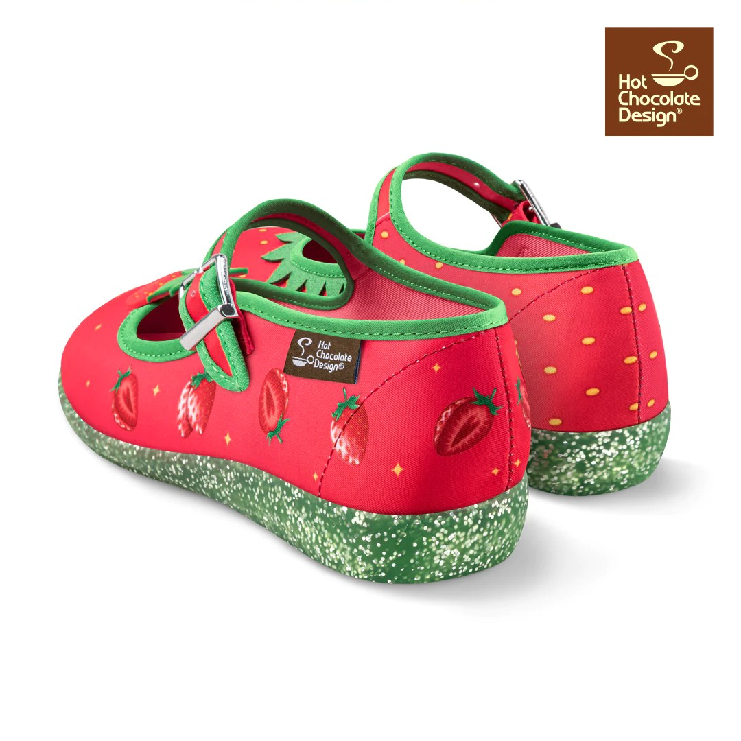 Berry Bliss Mary Jane Sko fra Hot Chocolate Design