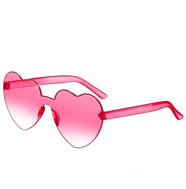 Se Hjerte Solbriller - Pink hos Amamiko