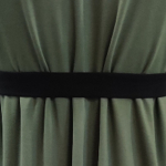 Grøn plus size sommerkjole i modal. Moon Soft Moss