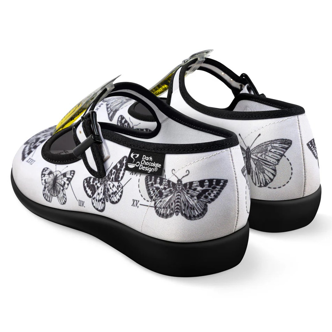 Butterfly Lesson Mary Jane Sko fra Hot Chocolate Design