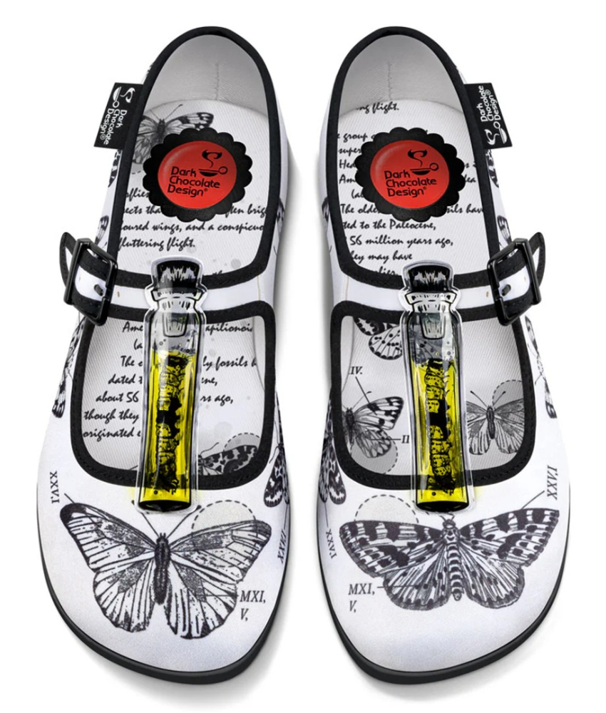 Butterfly Lesson Mary Jane Sko fra Hot Chocolate Design