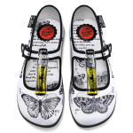 Butterfly Lesson Mary Jane Sko fra Hot Chocolate Design