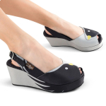 Black Birds Sandaler fra Hot Chocolate Design