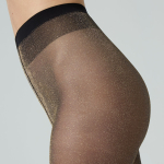 Gold Brillanti - Hollywood 25 denier - Strømpebukser med glimmer