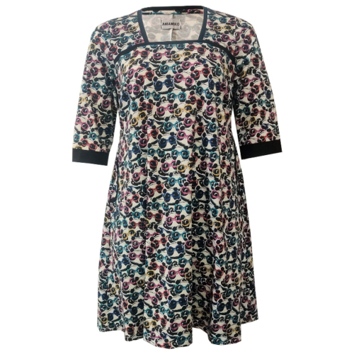 Tokyo Cute Panda. Plus size kjole fra Amamiko.