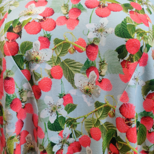 Ojo Raspberry. Plus size kjole fra Amamiko.