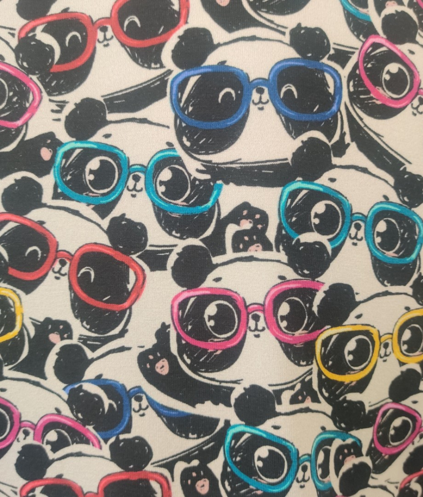 Yoki Cute Panda. Plus size midi kjole fra Amamiko