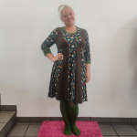 Ojo Cactus. Plus size kjole fra Amamiko.