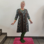 Ojo Cactus. Plus size kjole fra Amamiko.