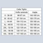 Cette størrelsesguide