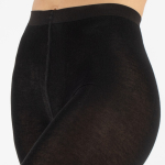 Black Lima Cashmere Wool 150 denier - Sorte vinter strømpebukser