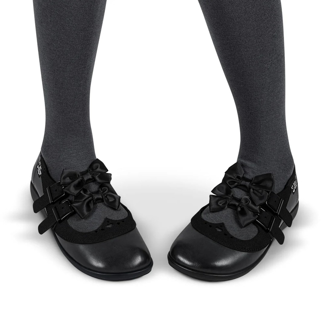 Dark Heart Mary Jane Sko fra Hot Chocolate Design