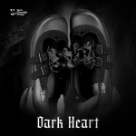 Dark Heart Mary Jane Sko fra Hot Chocolate Design