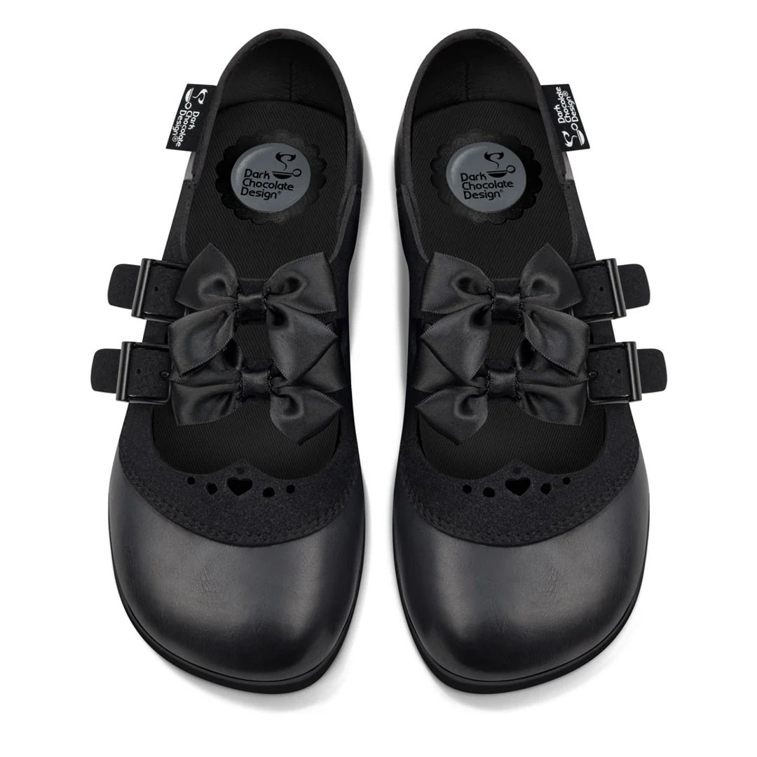 Dark Heart Mary Jane Sko fra Hot Chocolate Design