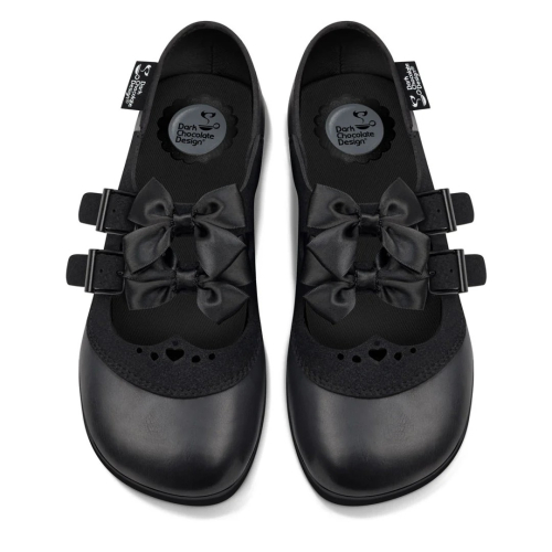 Dark Heart Mary Jane Sko fra Hot Chocolate Design