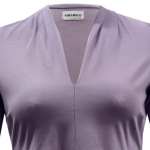 Sendai Lavender. Plus size bluse fra Amamiko