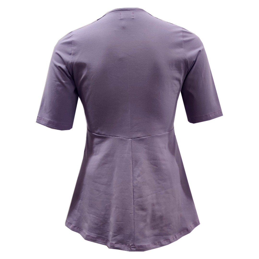 Sendai Lavender. Plus size bluse fra Amamiko