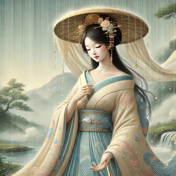 Amamiko: Den Japanske Gudinde af Regn og Velsignelse