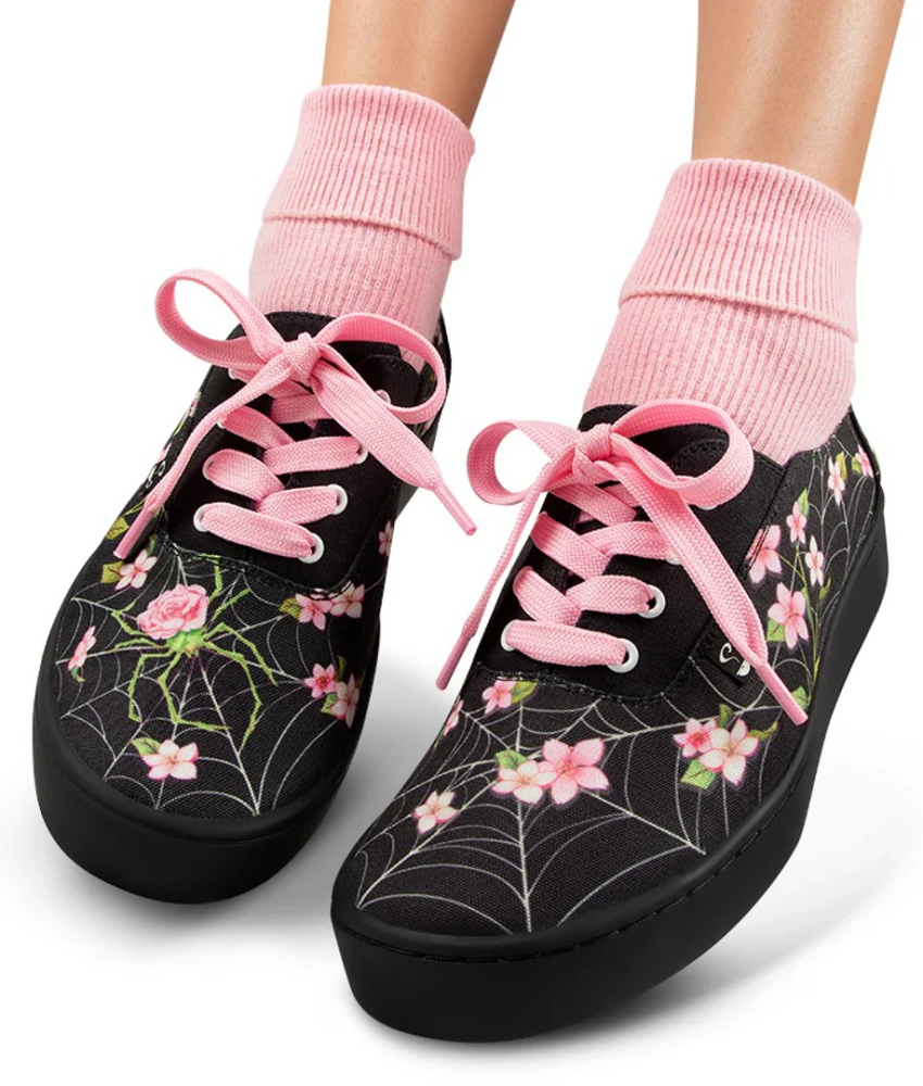 Spider Blossom Sneakers fra Hot Chocolate Design