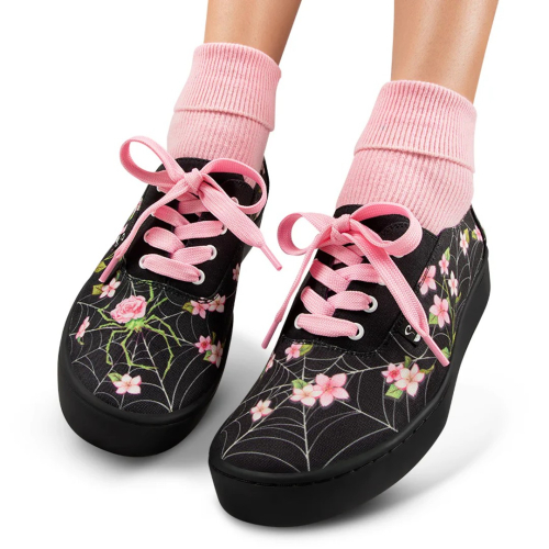 Spider Blossom Sneakers fra Hot Chocolate Design