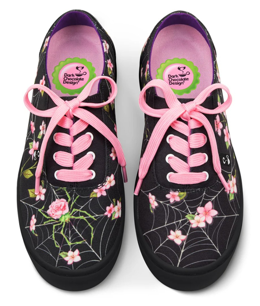 Spider Blossom Sneakers fra Hot Chocolate Design
