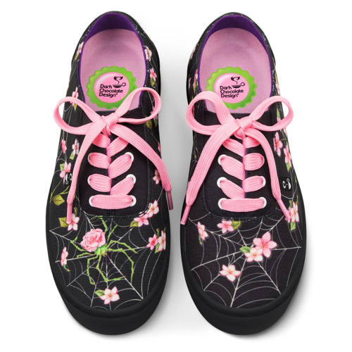 Spider Blossom Sneakers fra Hot Chocolate Design