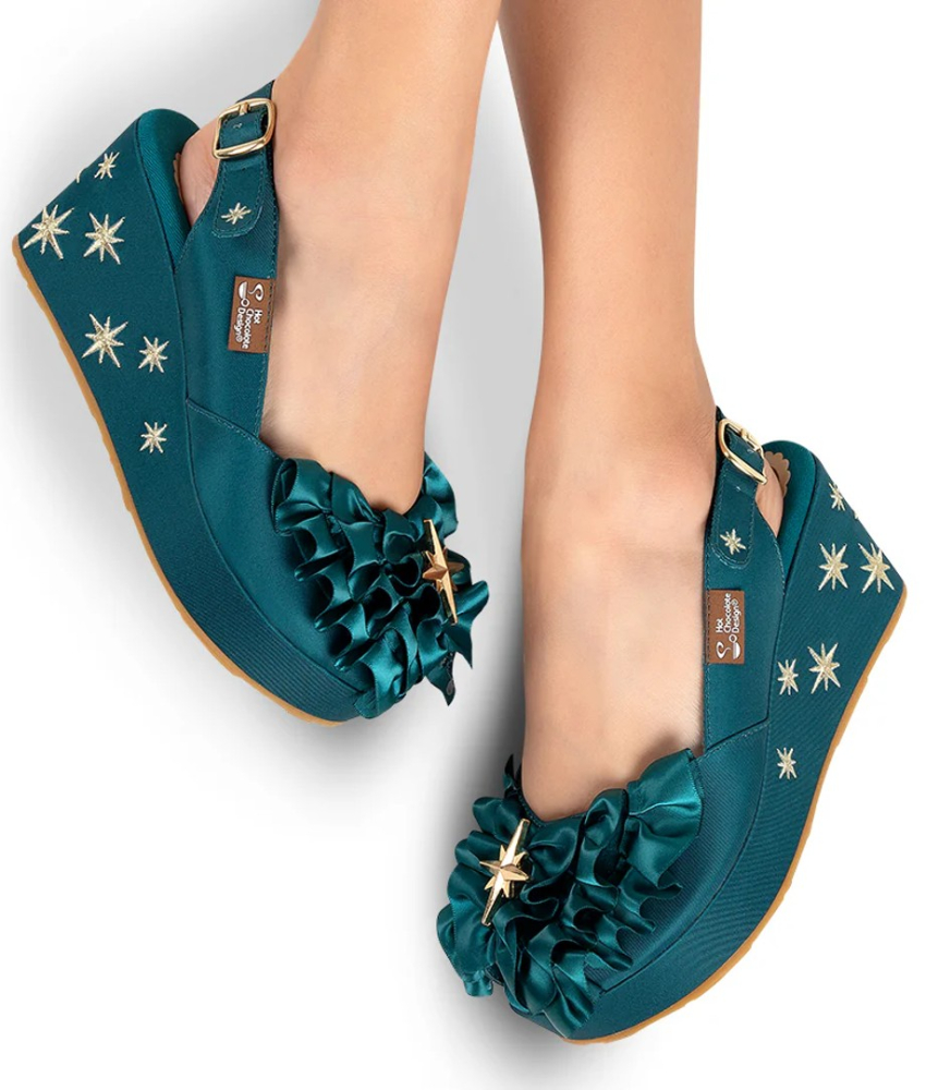 Emeraldine Sandaler fra Hot Chocolate Design