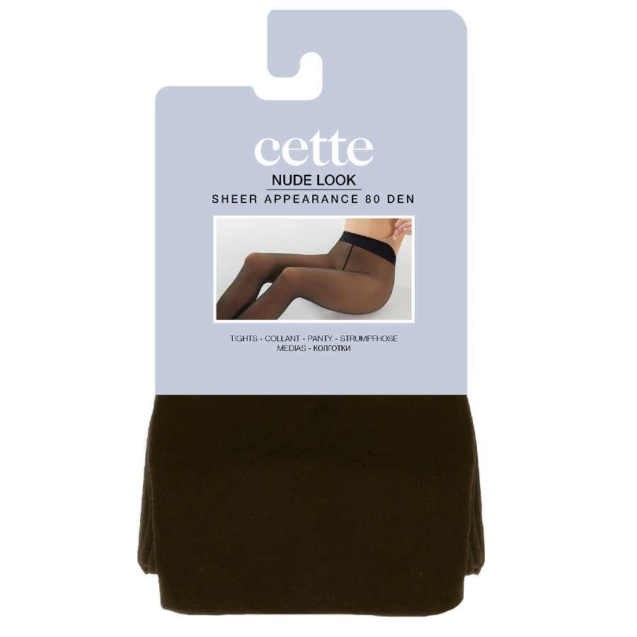 Nude Look - 80 denier - Plus Size Termo Strømpebukser
