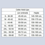 Cette størrelsesguide