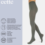 Castor Grey Lima Cashmere Wool 150 denier - Grå vinter strømpebukser