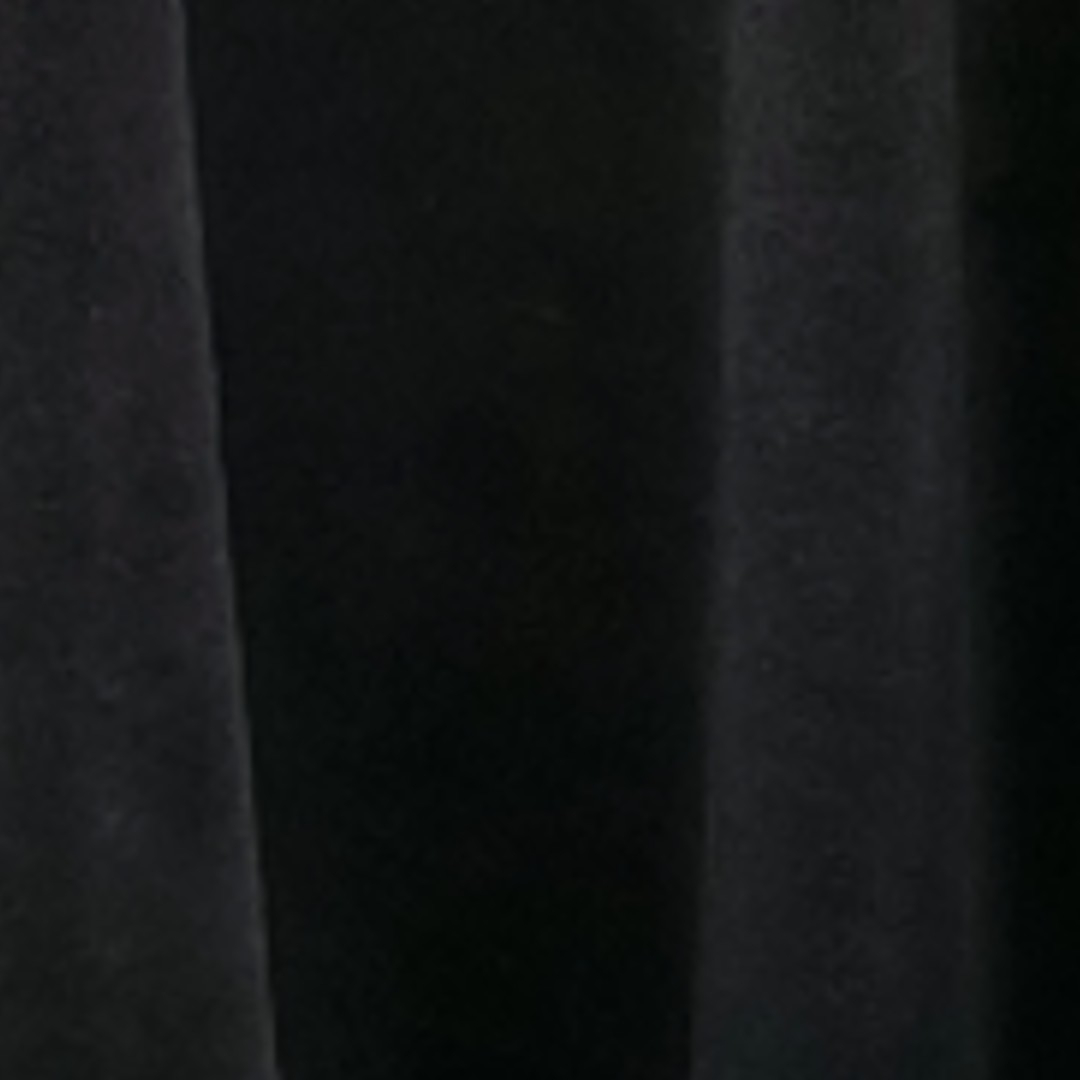 Sort plus size velour kjole med A-form - Tokyo Black Velvet