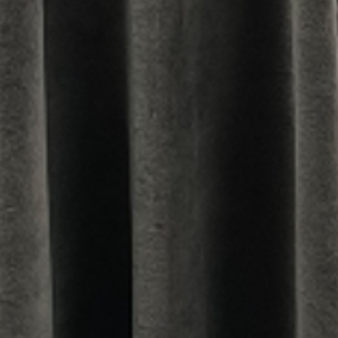 Grå plus size velour kjole med lange ærmer - Dana Grey Velvet