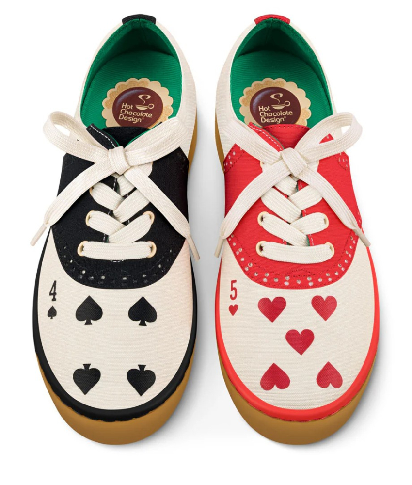 Hearts Sneakers fra Hot Chocolate Design