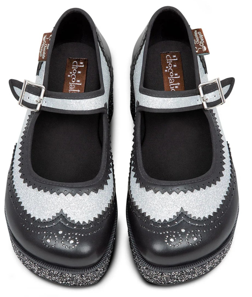Havana Glitter Platform Sko fra Hot Chocolate Design
