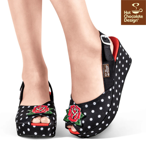 Rockabilly Sandaler fra Hot Chocolate Design