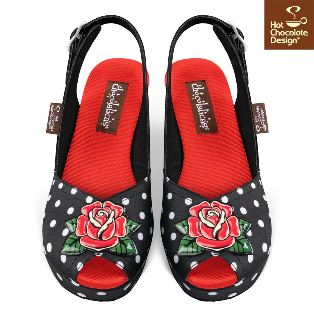 Rockabilly Sandaler fra Hot Chocolate Design