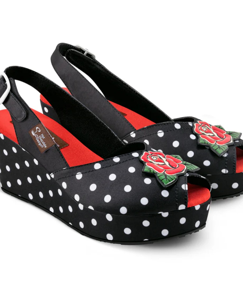 Rockabilly Sandaler fra Hot Chocolate Design