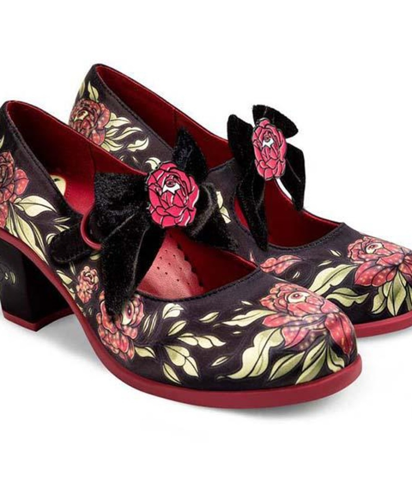 Rose Of Life Midi Heels sko fra Hot Chocolate Design