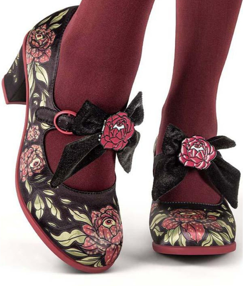 Rose Of Life Midi Heels sko fra Hot Chocolate Design