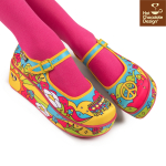 Love On The Road Platform Sko fra Hot Chocolate Design