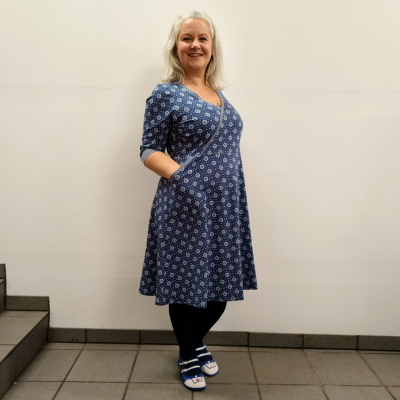 Plus size kjoler med Empiresnit