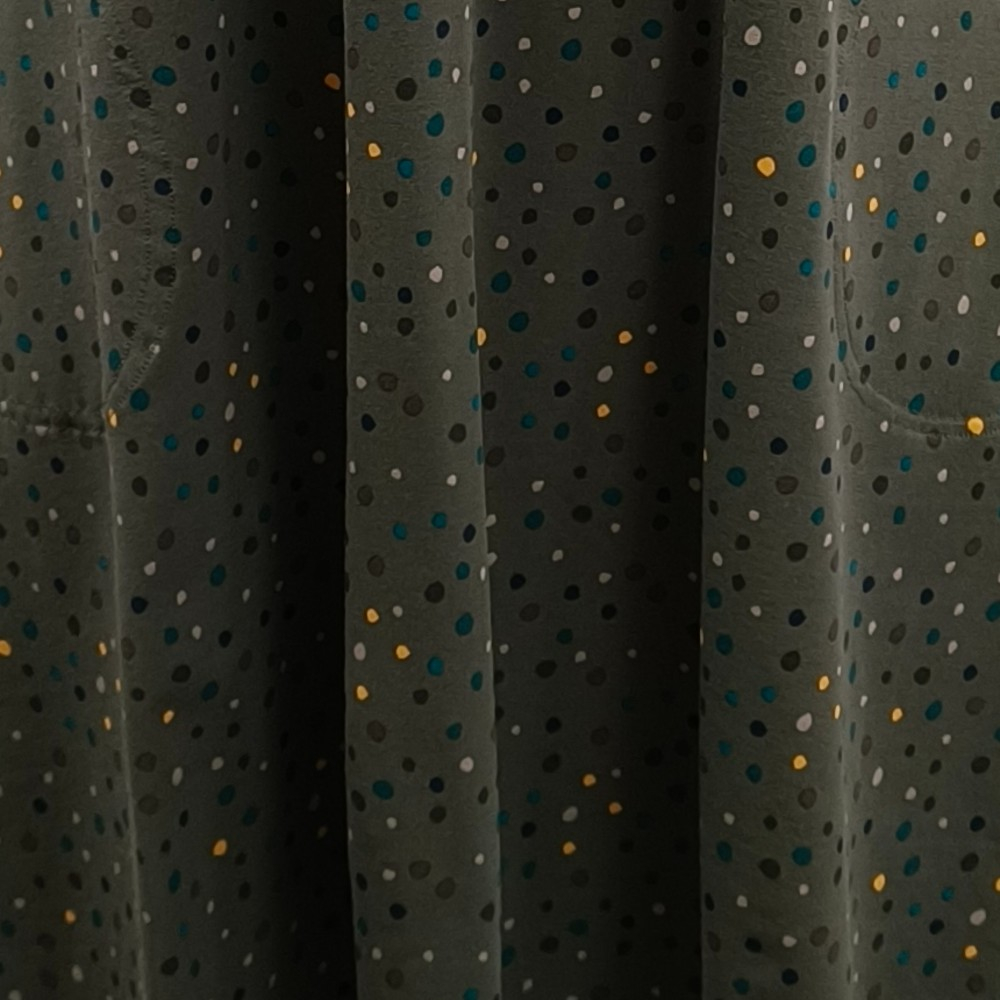 Plus size kjole - Tokyo Army Dot