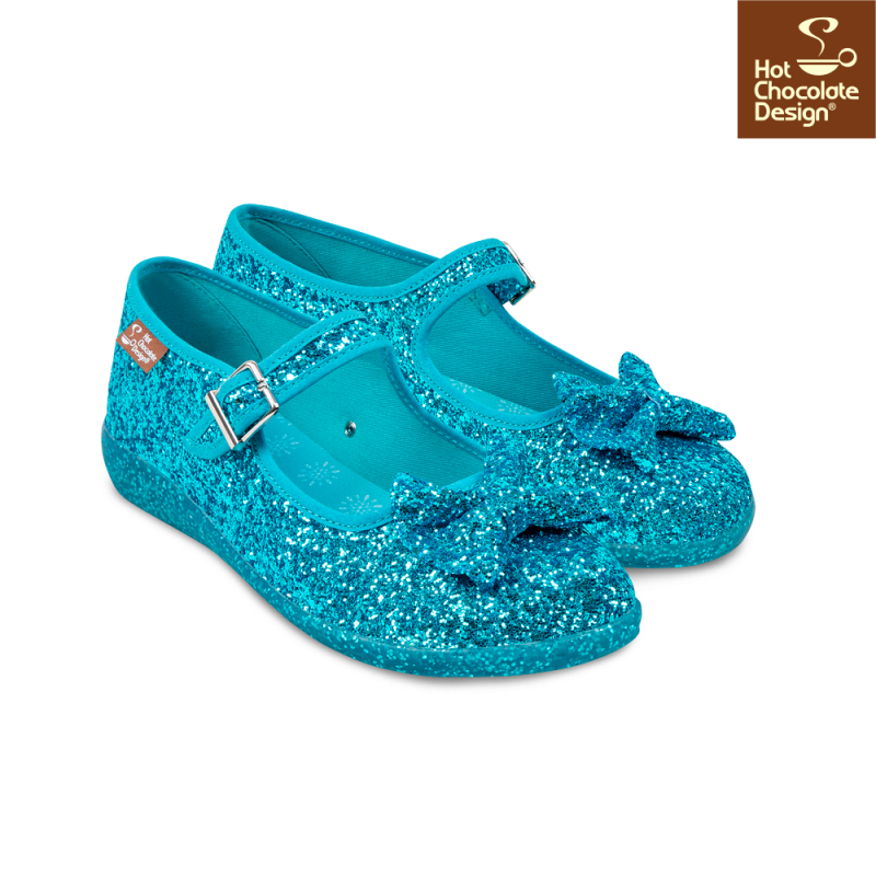 Glitter Ice Mary Jane Sko