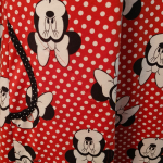 Rød A-formet Plus size kjole med prikker- Tulla Red Mouse